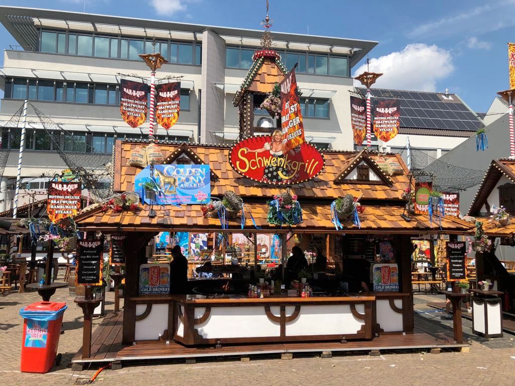 Schwenkgrill Duitse stijl