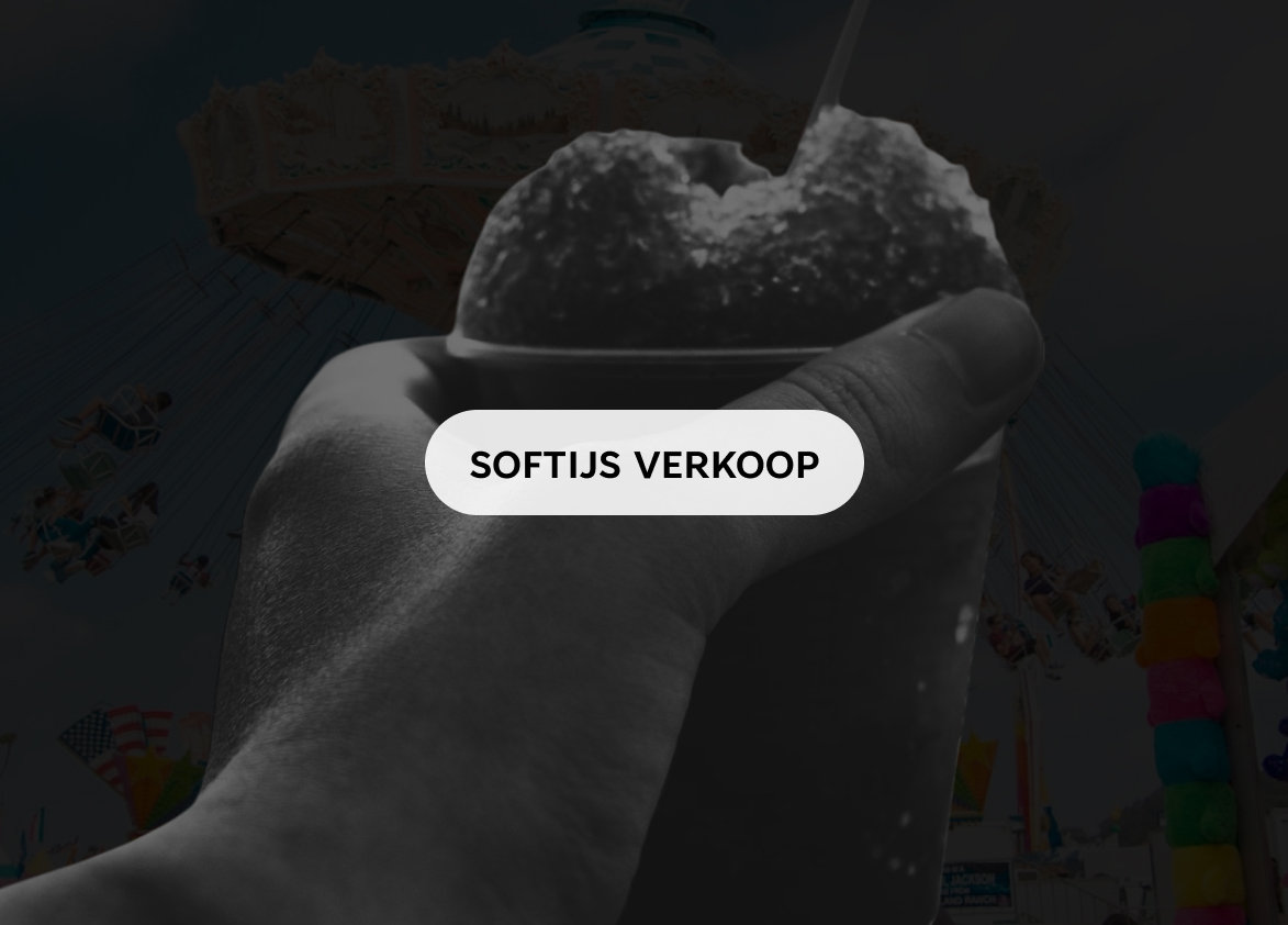 Mockup afbeelding met titel softijs verkoop